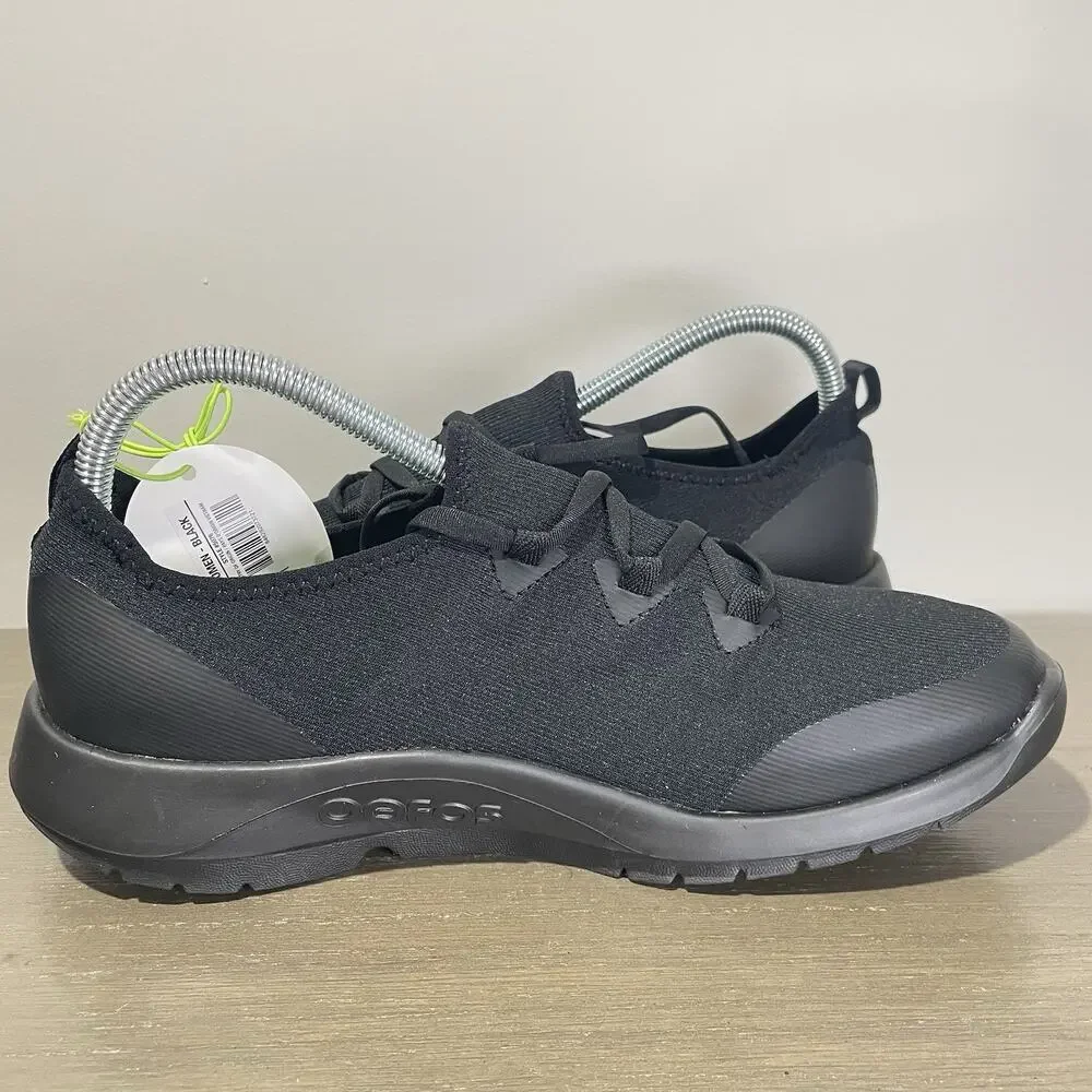 OOFOS Womens Size 9.5 Shoes NEW with Tags OOMG Sport LS Black 5076 Recovery